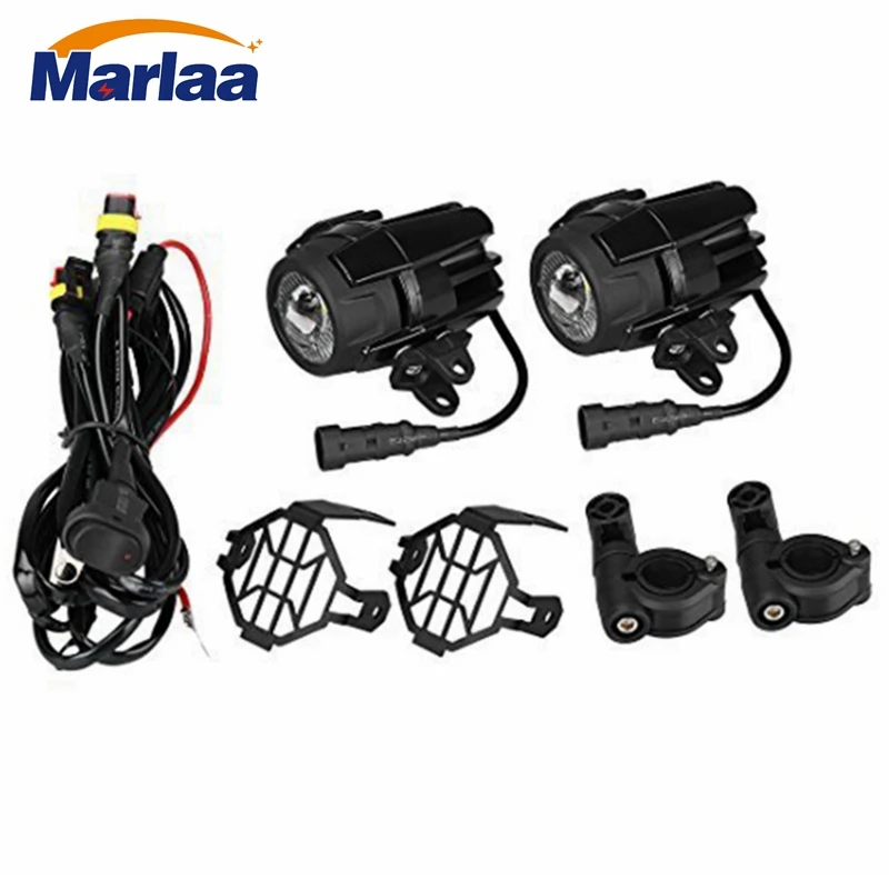 

40A Universal Car Work Fog Light 12V Wiring Harness Switch On/Off For BMW Motorcycle R1200G Auxiliary Fog Light
