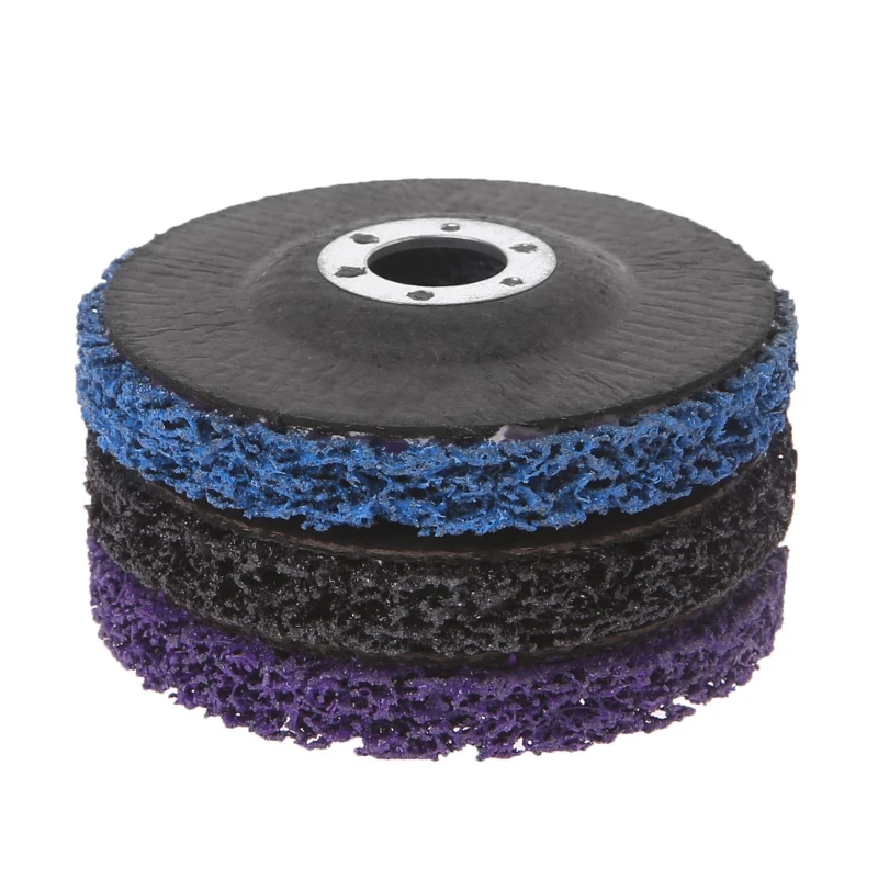 

115x22mm Clean Strip Coarse Grinding Disc Paint Dust Removal Angle Grinder Tools 649E