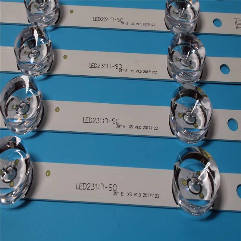 

100%NEW 8 Pieces(4*A+4*B)LED backlight bar for LG 39 inch TV 390HVJ01 innotek DRT 3.0 39"-A/B typ 4 LEDS 403mm,used parts