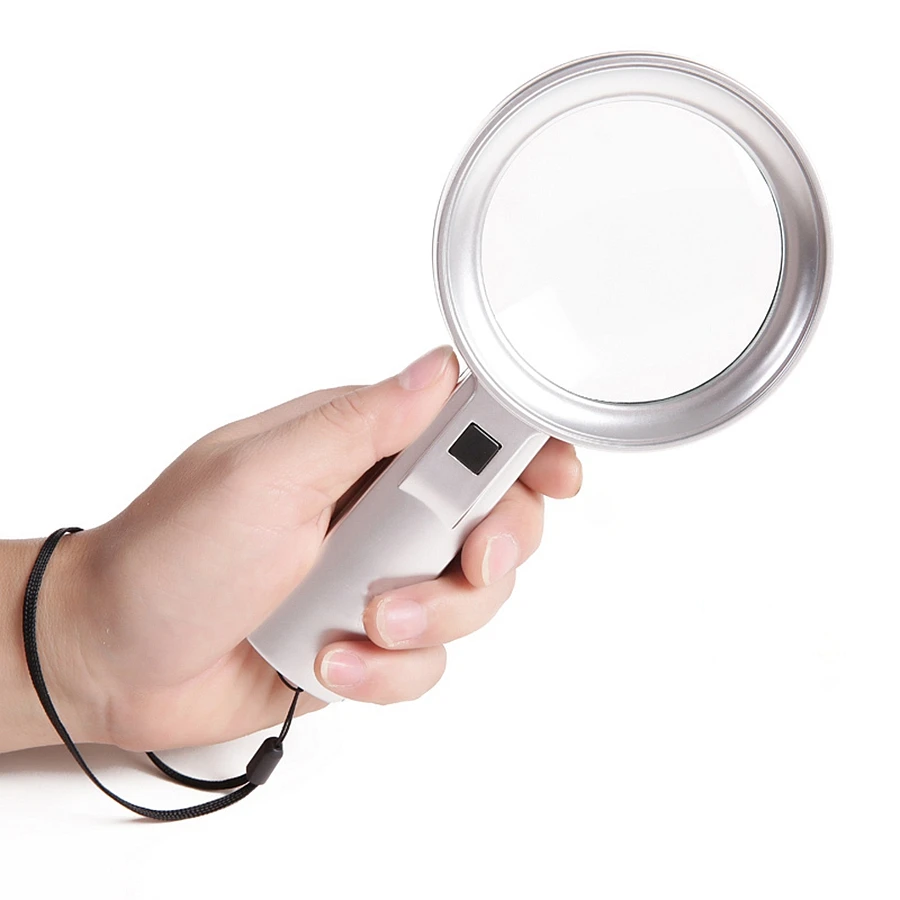 2.5X High Definition 70mm Lens Magnifier Handheld Magnifying Glass with