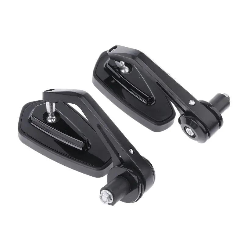 

7/8" Universal Motorbike Motorcycle Handle Bar End Rearview Side Mirror Aluminum