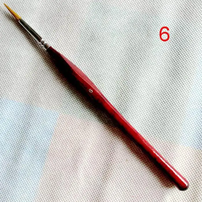 Нейлоновые кисти для рисования ручка-закладка детали искусство кисти для ногтей для акрилового акварельного масла DC120