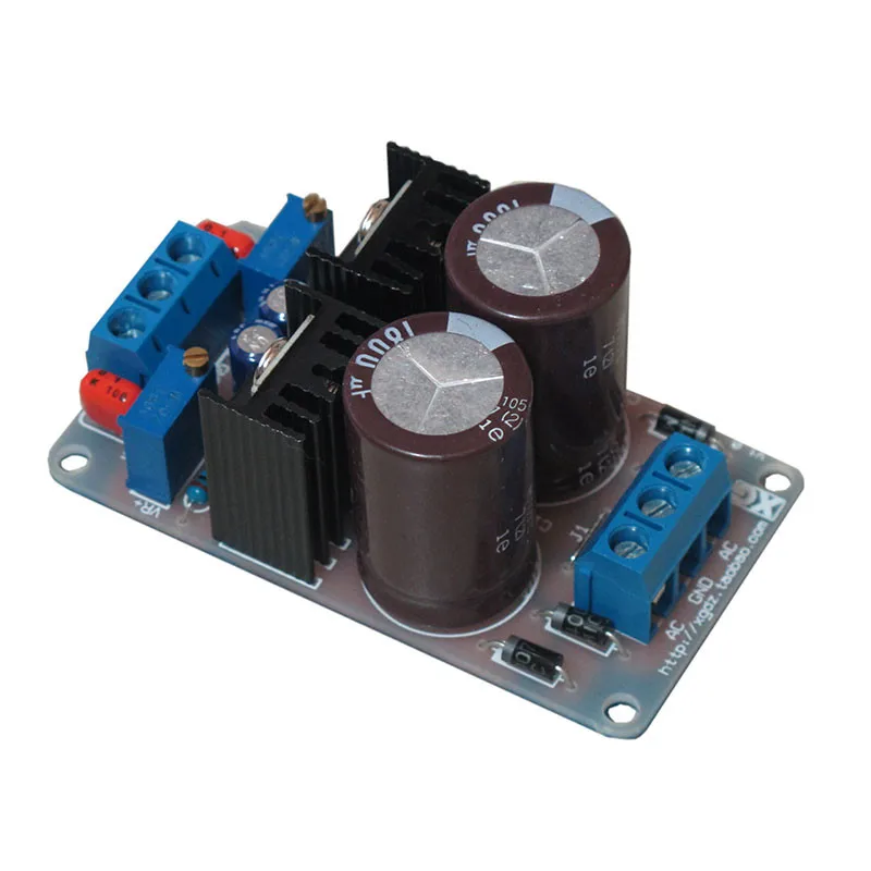 Усилитель LM317T LM337T с двойным положительным и отрицательным питанием Регулируемый