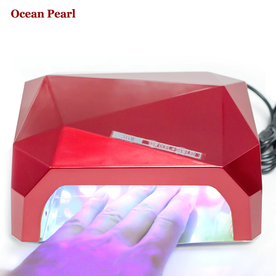 OCEAN PEARL 36W UV Nail Dryer LED Lamp Ultraviolet Lamp for Nails