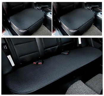 

Cool car seat cushion Car Seat Cover car mats Set Breathable Wear comfortable linen car Seating cover