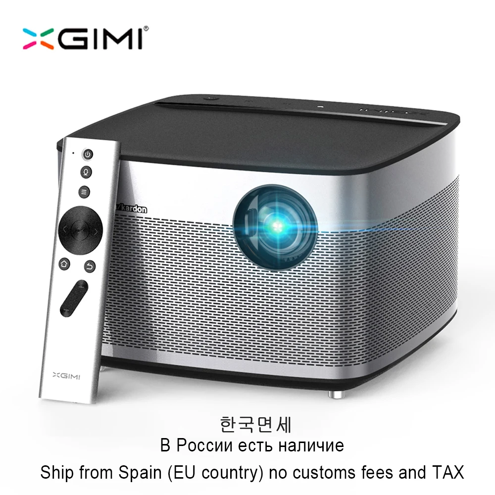 XGIMI H1 DLP Projector 1920×1080 Full HD Shutter 3D Support 4K Video Projector Android 5.1 Bluetooth Wifi Home Theater Beamer