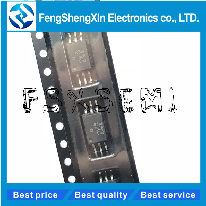 10 шт./лот W314 ACPL-W314 W314V SOP-6 драйвер выходного тока IGBT Gate Optocoupler IC | Электронные
