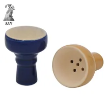 SY 1 шт. дизайн держатель угля для кальяна термоподставка Глина Керамическая табачная чаша для кальян наргиле аксессуары