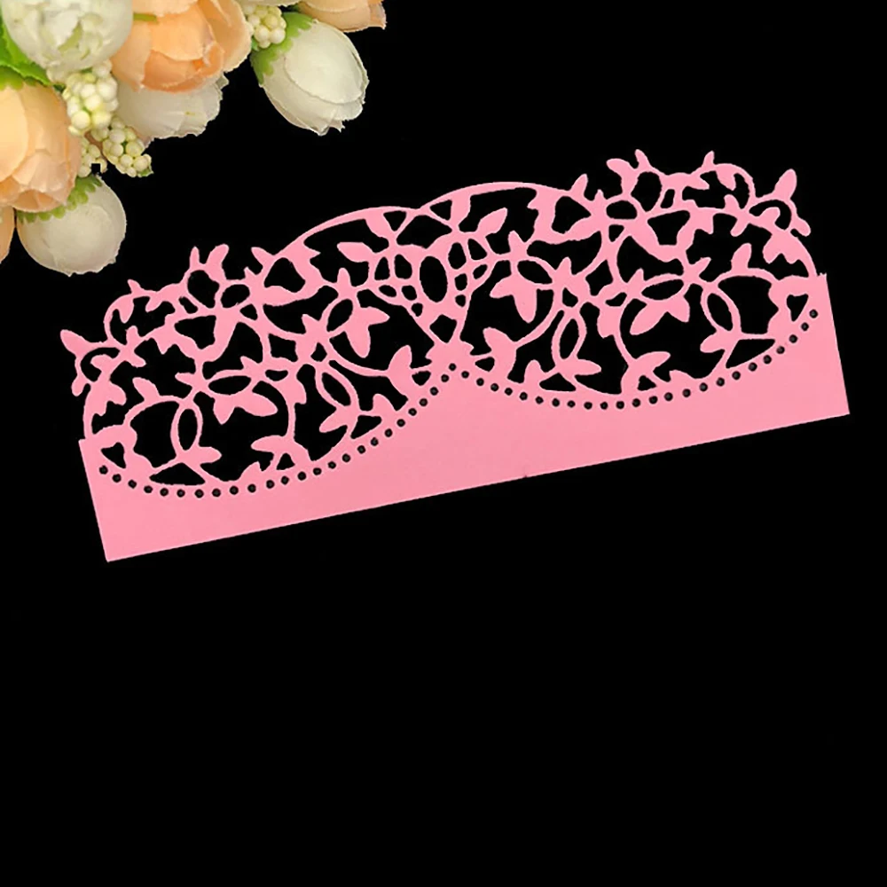 

Lychee Life European Style Lace Pattern Cutting Dies Metal Template Dies For Scrapbooking Stencil DIY Album Cards Decoration