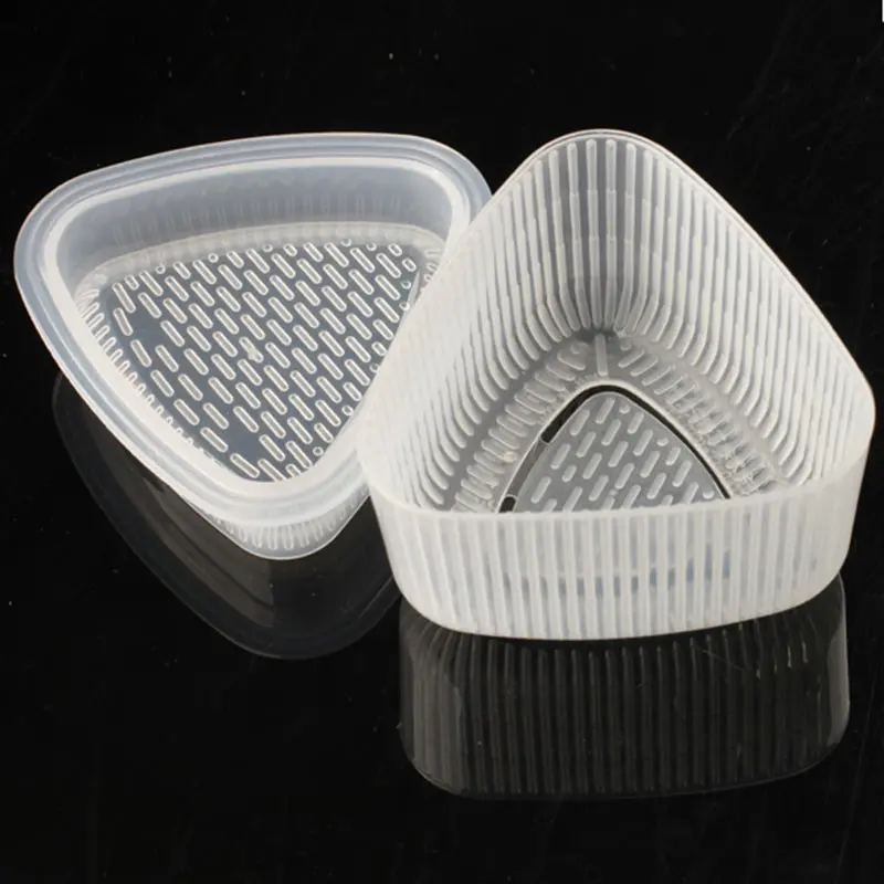 

High Quality 4pcs Triangular Sushi Mold Rice Ball Maker Sushi Rice Cake Press Mold Maker VE