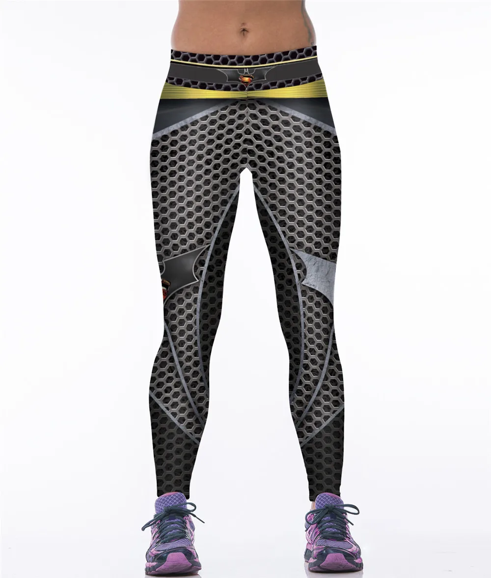 Vrouwen Sport Leggings Superhero 3D 