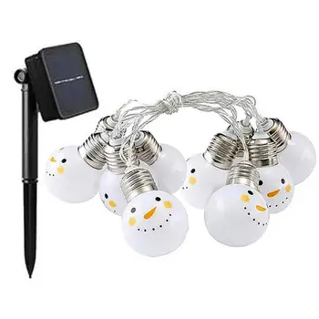 

Kaigelin LED Solar Energy Lighting 3M 20 LED Lights Chain Warm White&Flashing Solar Light Bulb For Christmas Decorations