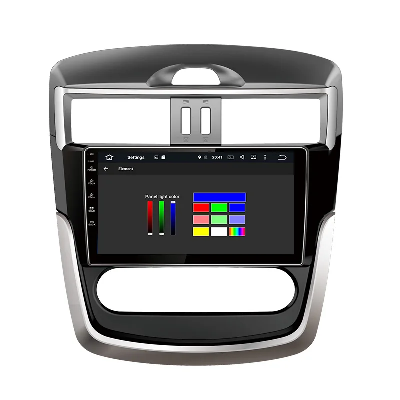 Perfect Lenvio 4GB+32GB 2 Din Android 8.0 CAR DVD GPS Player For Nissan Tiida 2011-2016 car stereo radio navigation Octa Core 1024*600 5