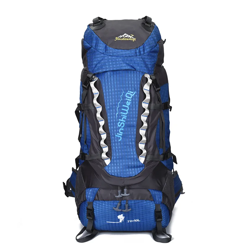 

70L 80L Frame Backpack with detachable back support for Backpacking Camping Hiking Traveling Mountaineering Durable Backpacks
