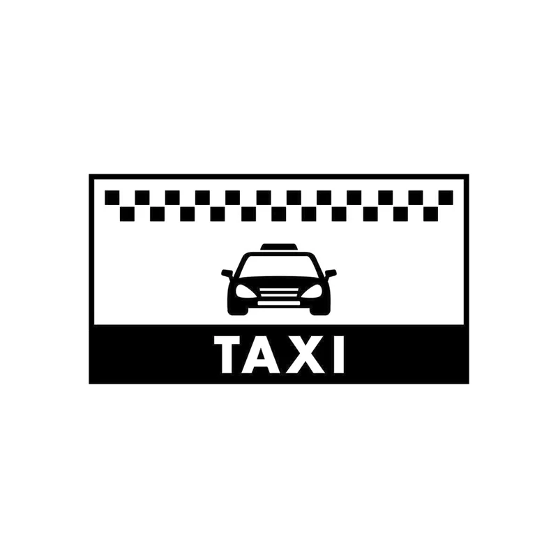 

16.6*9cm Taxi Fashion Personality Vinyl Car Sticker Accessories Cool Graphics Vinyl Decals