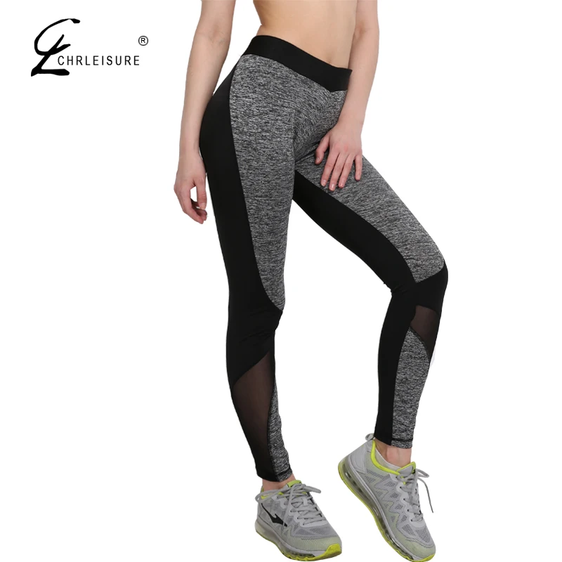 Chrleisure s xl 5 цвета сексуальная mesh леггинсы женщины тренировки плюс размер