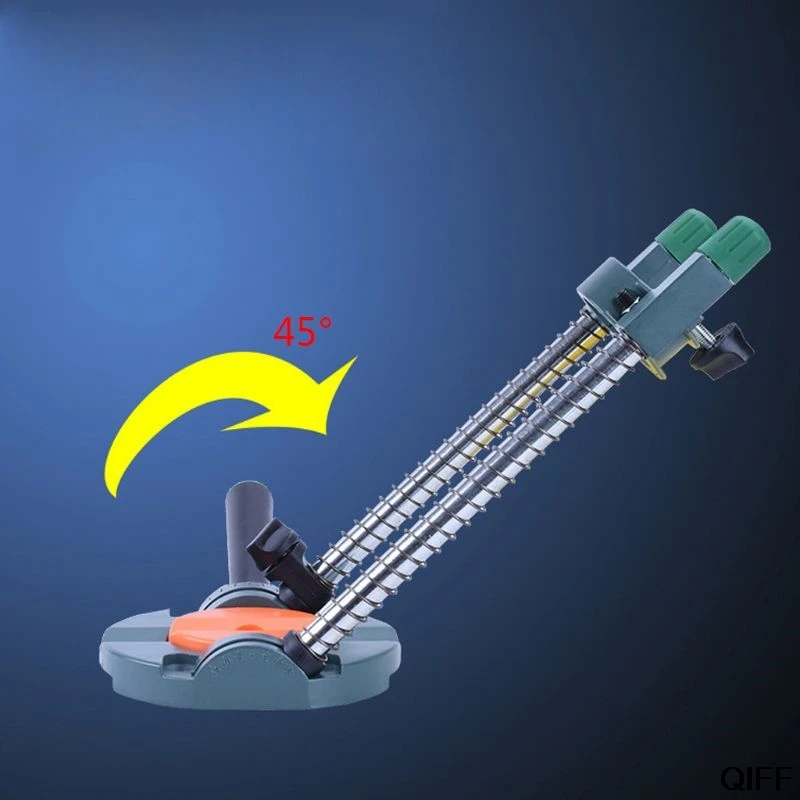 Регулируемая угловая буровая установка прецизионная направляющая стойка позиционирования Кронштейн Держатель для электрической дрели съемная ручка Инструмент 25 июня