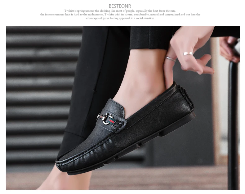 New Summer Men Flat Shoes Men Flats Slip On Male Loafers Driving Moccasins Homme Classic Comfortable Men Fashion Casual Shoes