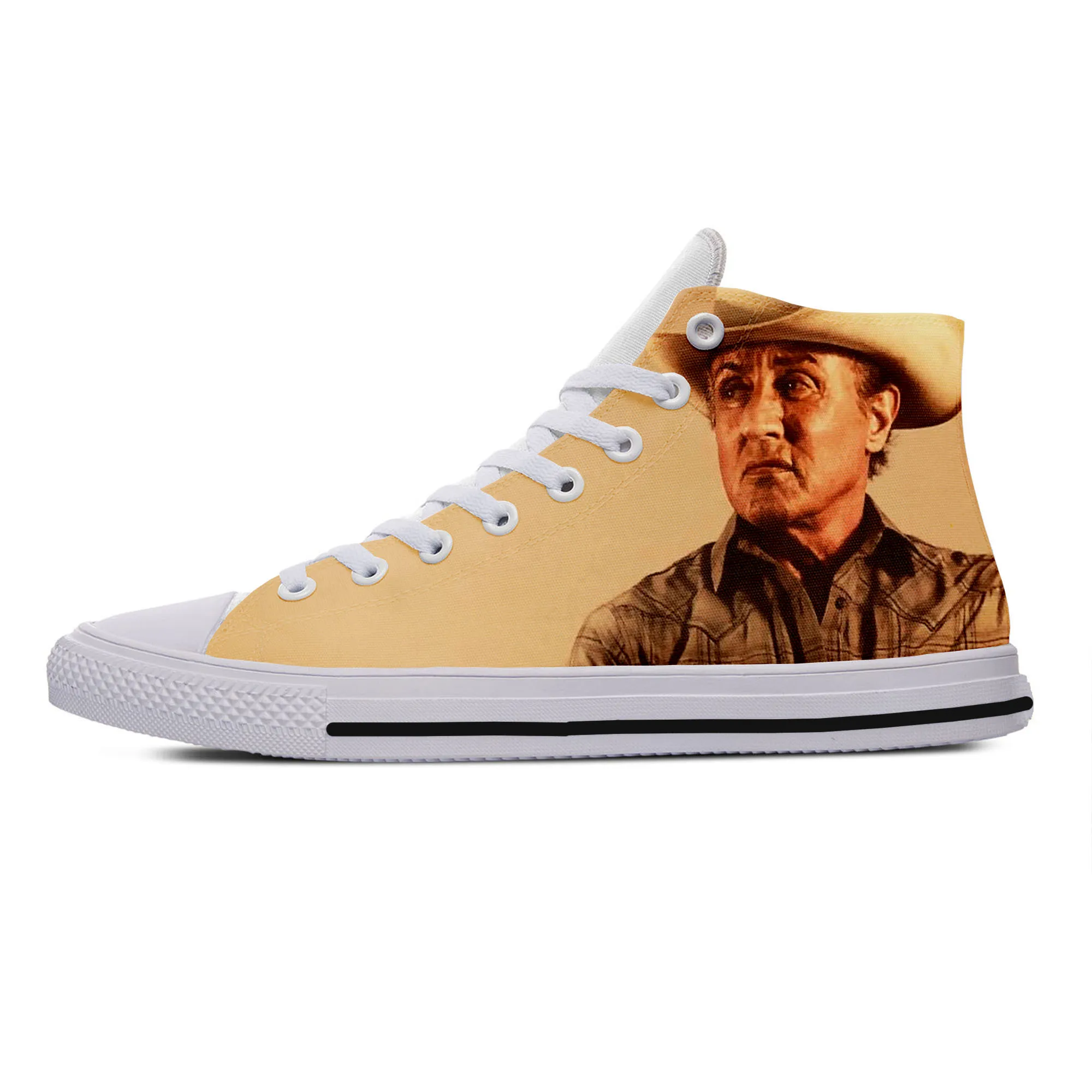 

2019 hot fashion 3D Sylvester stallone High Sneakers for men/women high quality 3D printing handiness casual shoes