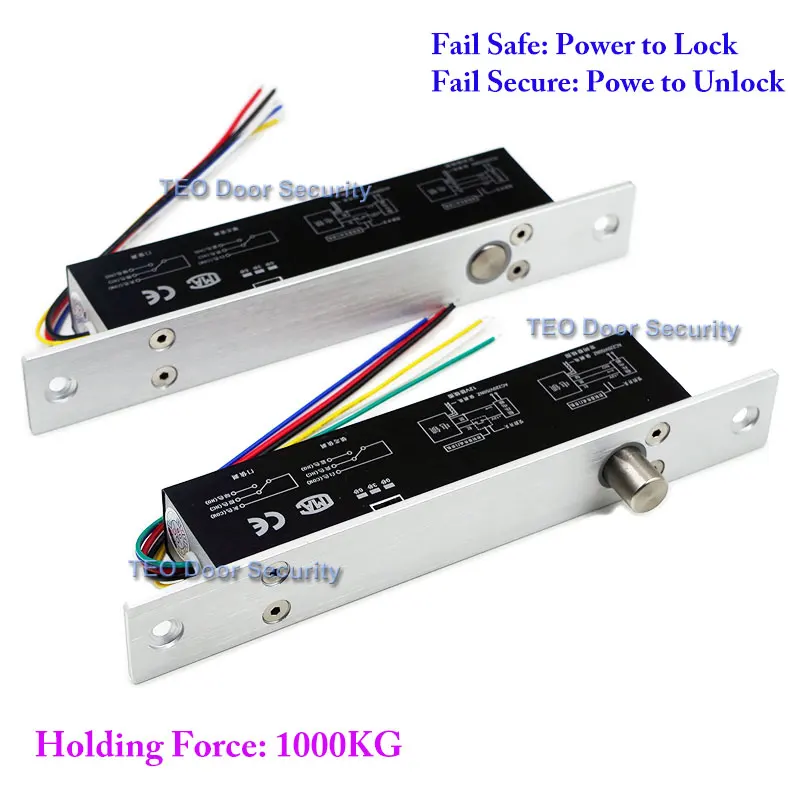 5 Wires Electric Lock Magnetic Output with Timer DC12V 24V adjustable Fail Safe Door Security for Access Control System