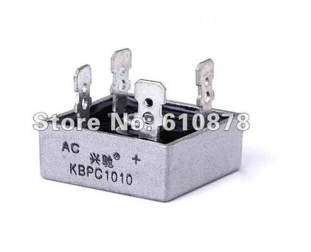 KBPC 1010 KBPC1010 выпрямитель диодного моста 10 А 1000 в 28x28x21 мм rectifier bridge rectifier diode