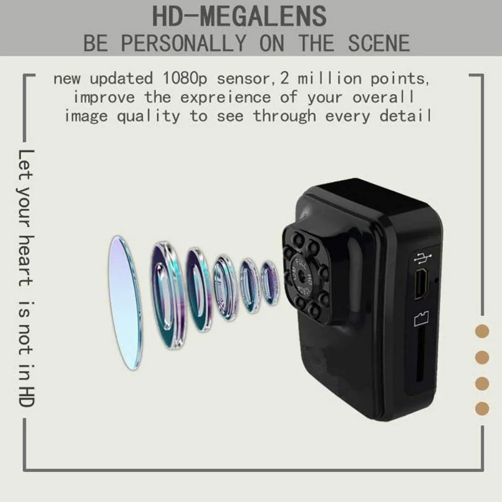 Mini Camera R3 WIFi HD DV Video Recorder action camera (5)