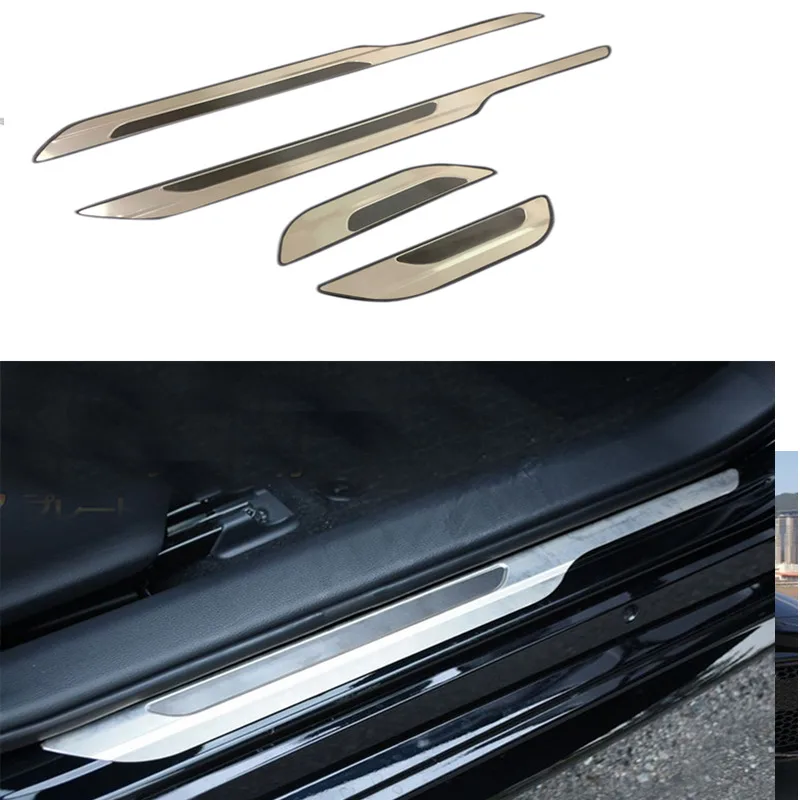 Car Styling Auto Decorative Accessories Door Sill Threshold Scuff