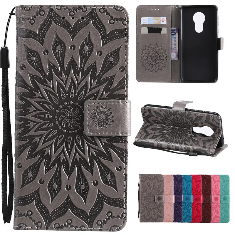 

Case For Moto G7 Power US Version Wallet PU Leather + Soft Silicon Cover For Moto G7 Power US Book Style Cell Phone Cases