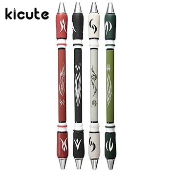 

Kicute 1pcs Newest Modern Design 21CM Non Slip Coated Professional Spinning Pen for Champion Competition Fit Gift Color Randomly