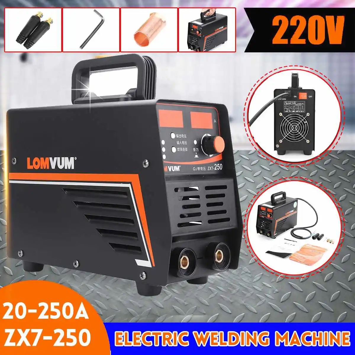 

220V 7KW Welding Machine Electric Stick Welding Welder DC Inverter IGBT Welding Machine Power Tools