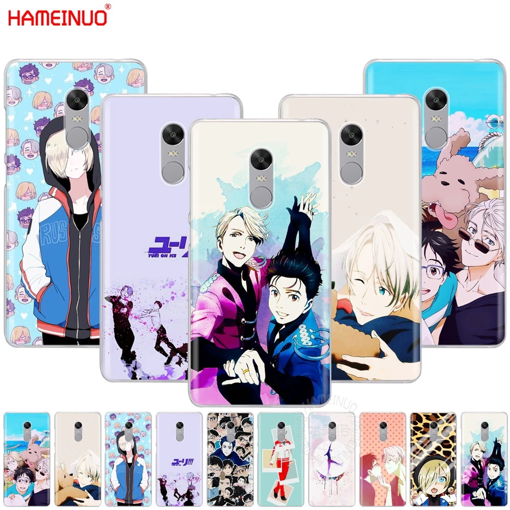 HAMEINUO yuri on ice history maker чехол для телефона Xiaomi redmi 5 4 1 1s 2 3 3s pro PLUS note 4X 4A 5A|Бамперы| |