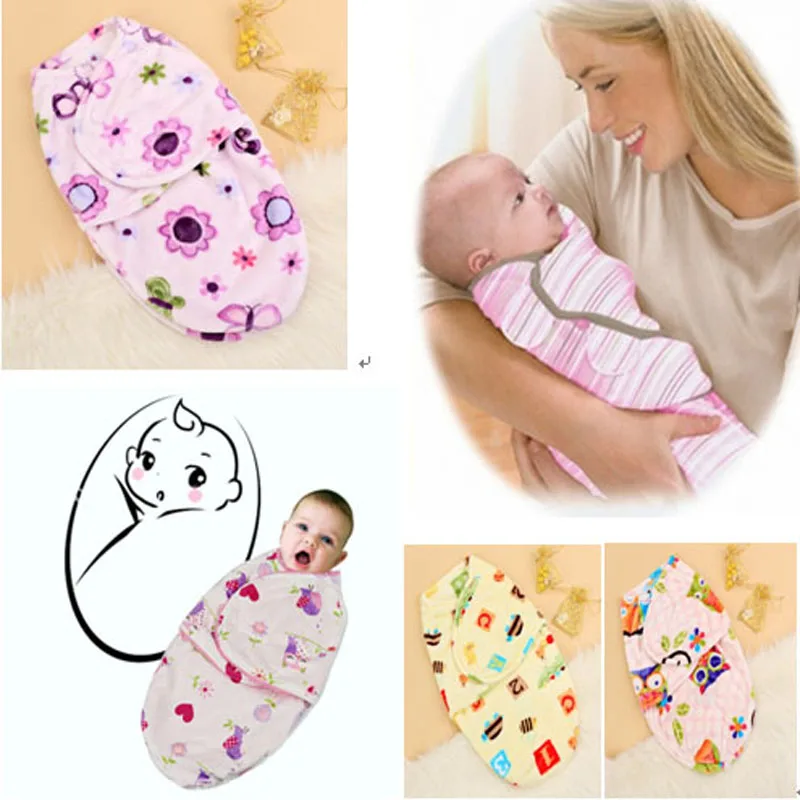 

High Quality Newborn Wrap Soft Envelope Shape Blanket Swaddling Carters Fleece Sleeping Bag Infant Baby Swaddle Sleepsack