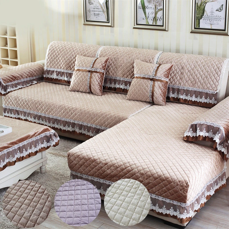 Двусторонняя диванная Подушка Домашние собаки Диван Чехлы плюшевые Нескользящие съемные диван кресло-кровать Чехлы мебель протектор по индивидуальному заказу