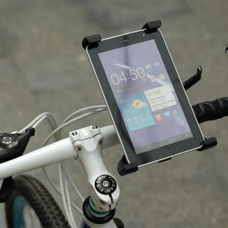 

7"-10" Tablet Universal Bicycle Bike Motorcycle Adjustable Angles Bracket Holder for ipad PC Stand Holder Mount
