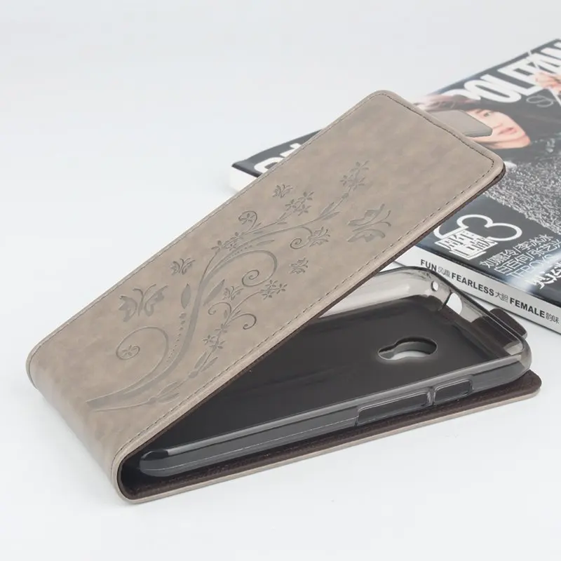 Бренд HongBaiwei, 18 типов, роскошный кожаный чехол для Alcatel One Touch Pixi 4 5,0 5045D 5045 5045X, тисненый флип-чехол, кошелек, сумка