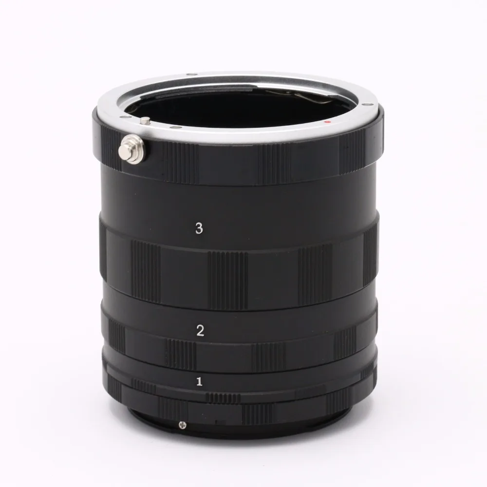 Free shipping Macro Close Up Extension Tube 3 Ring Set for Canon EOS