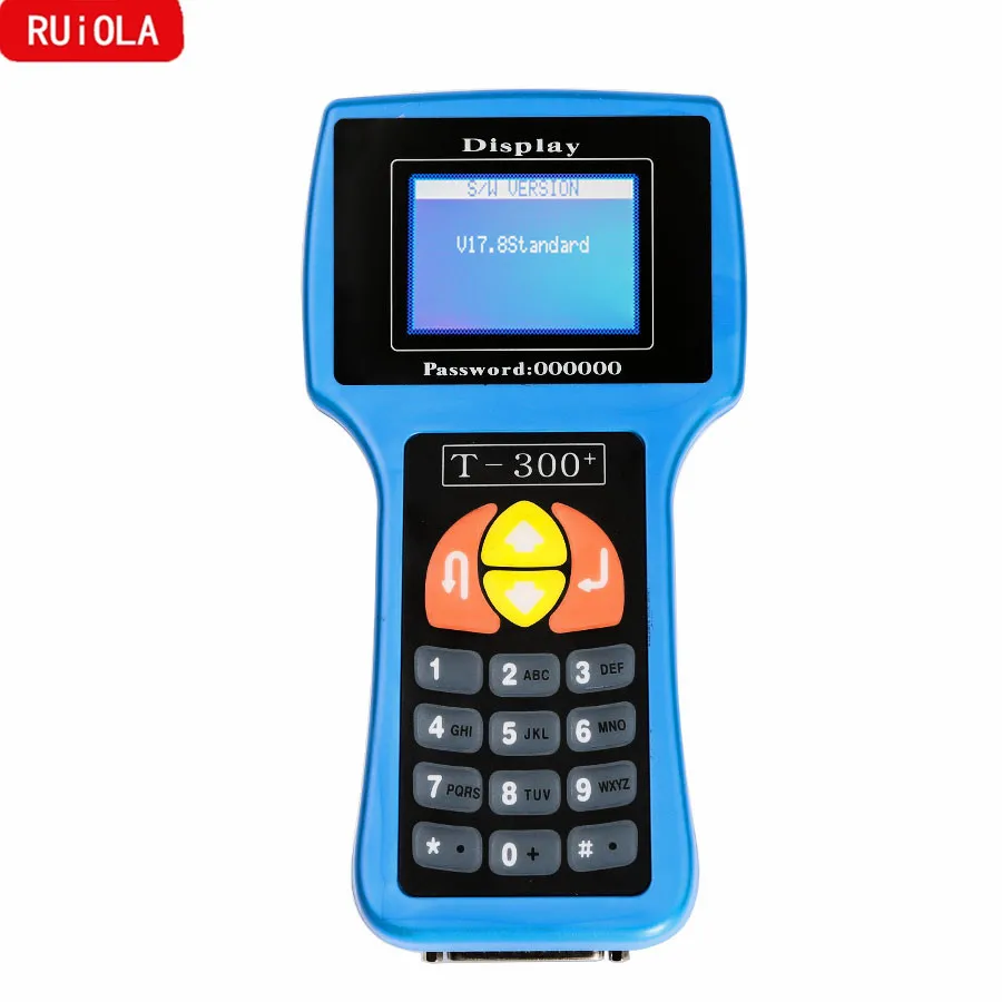 

2017.17.8V Newest Version T300 Key Programmer English Blue T300 Full Set