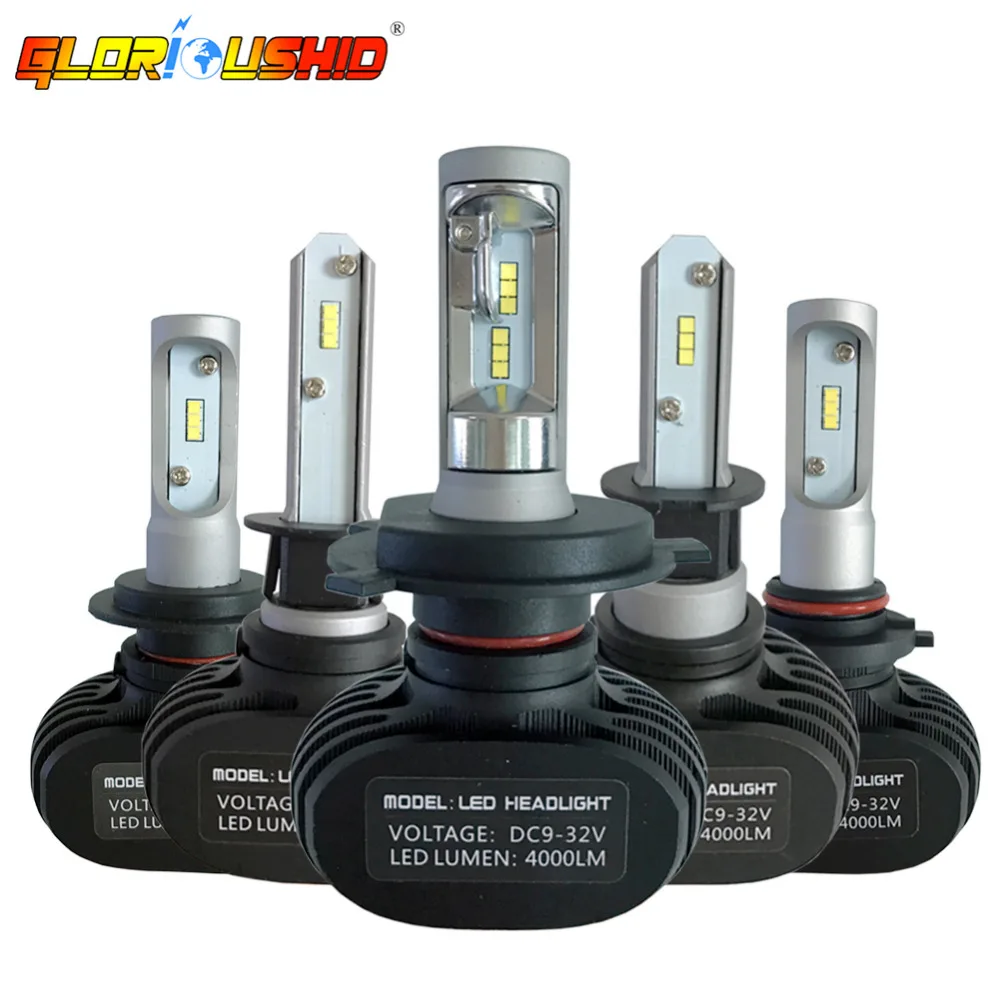 2pcs H7 Led H4 H11 H1 H3 9005 9006 Car LED Headlight Auto fog Lamp 50W