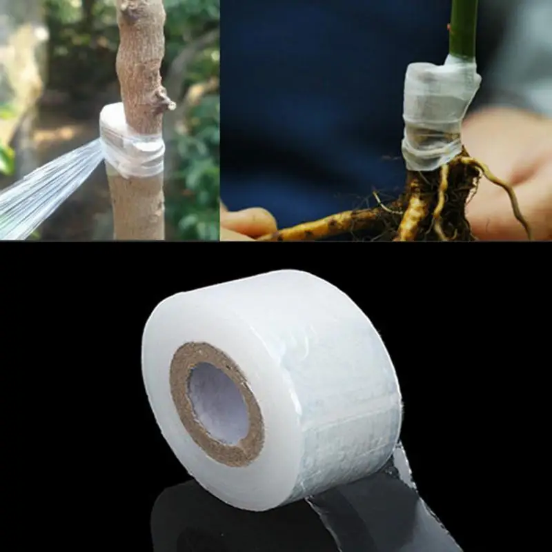 

100m Flower Vegetable Grafting Tape Garden Degradable Plants Seedling Tools
