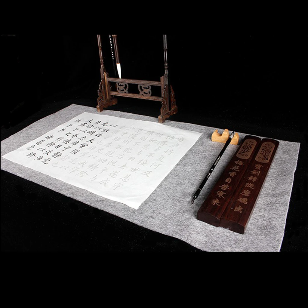 Китайский Рисование Живопись, каллиграфия коврик шерсть Одеяло войлочная прокладка Сюань бумажные принадлежности