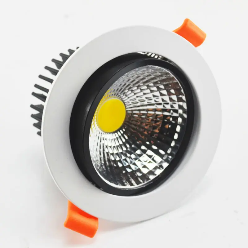 

lamparas led techo Downlight luminaire plafonn Dimmable COB 3W 5W 7W LED Spot light LED spot light Lamp 110V 220V 90-260V