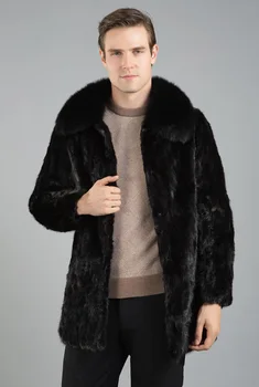 

Abrigos Mujer Invierno Winter Autumn Men'S Coat Newest Faux Fur Coat Male Fake Fur Overcoat Plus Size Jackets Fur Clothes K521