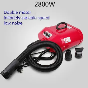 

CHOUZHOU A22-2300 Pet water machine Double motor High Power Silent Pet hair dryer Cat and dog blower