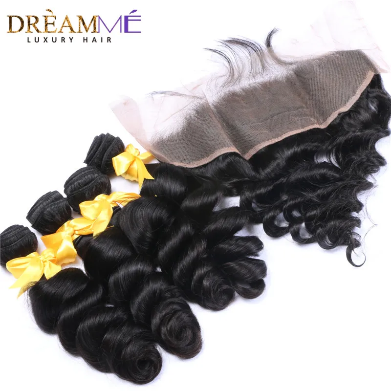 loose wave loose deep human hair extension with 13x4 lace frontal closure (4)