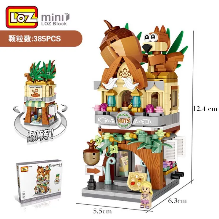 loz mini blocks shop nuts 1641-1
