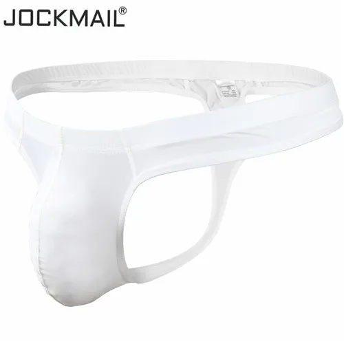 

JOCKMAIL Sexy Gay Underwear Men Transparent Jockstrap String Homme Slip Sexy Erotic Homens Mens Thongs And G Strings Cueca Gay