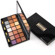 Miss Rose Makeup Professional Natural Matte Shimmer Eye Shadow Palette Easy to Wear Naked Nude 21