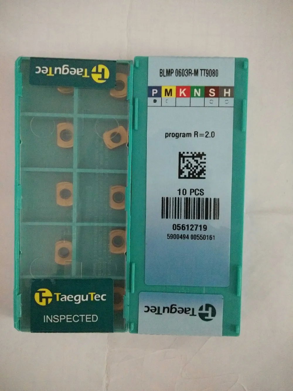 Фрезерные Вставки taegutec 0603R-M TT9080 карбидные вставки с ЧПУ 80 шт. | Инструменты