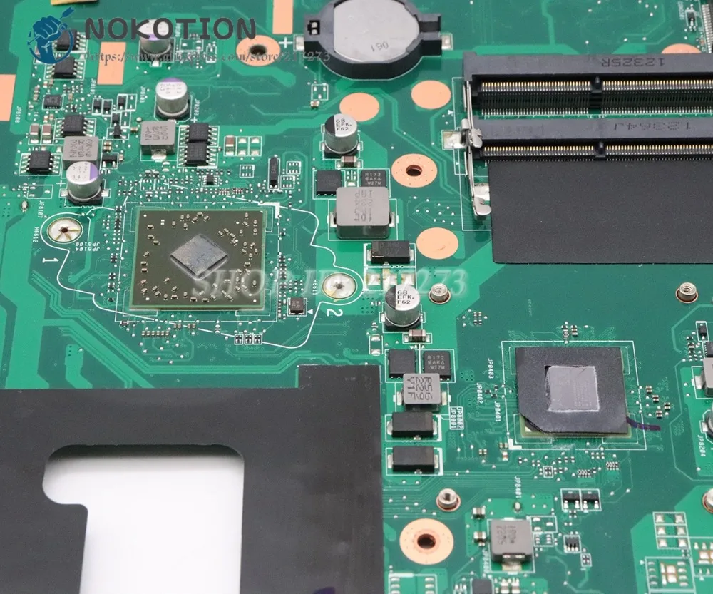 60% OFF  NOKOTION For Gateway NE71B NE71B10U Laptop Motherboard DDR3 with Processor onboard NBC1U11001 NBC1U