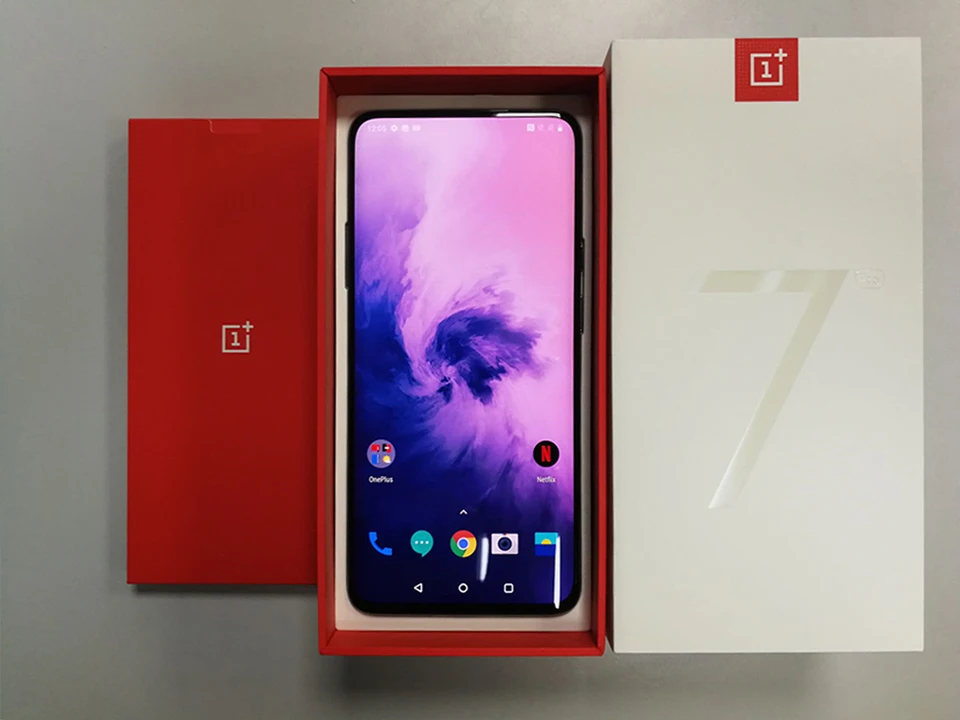 Подарки Global Oneplus 7 Pro смартфон Oxygen Android 9 Snapdragon 855 Восьмиядерный 6,6" 3120x1440 изогнутый край OTA 30 Вт телефон